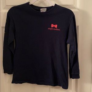 Simply Southern long sleeve shirt Youth Medium